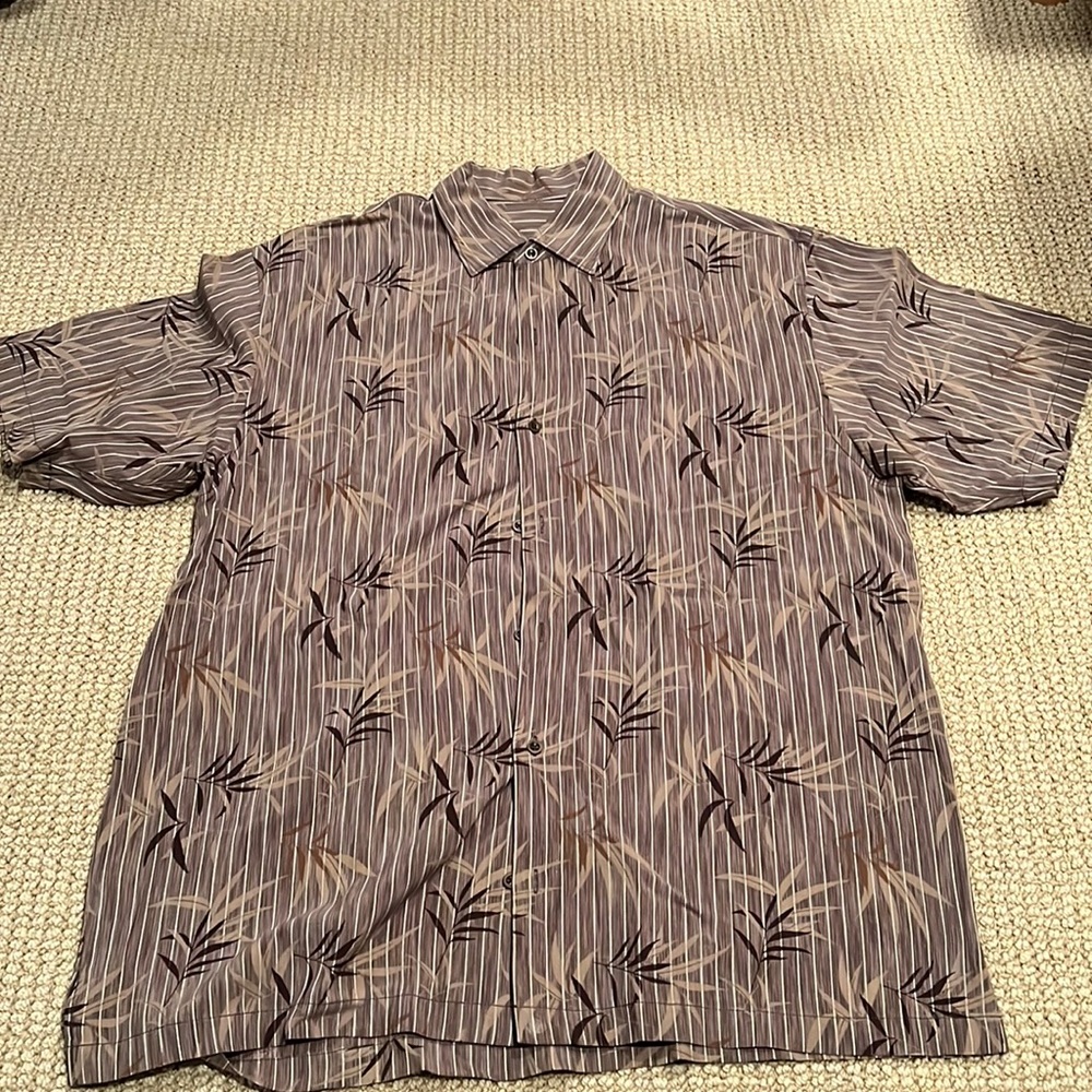 Mens Tommy Bahamas Short Sleeve Button Down